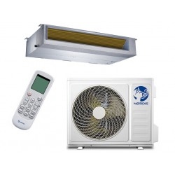 Kanāla kondicionieris NØRDIS NID-NOA Series (komplektā ar ārējo bloku)
