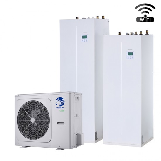 Siltumsūknis NORDIS OPTIMUS PRO Split, HOP sērija (6,2–16,0 kW)
