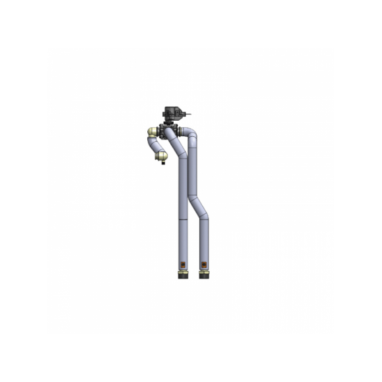 Trīsceļu vārsts pārslēgšanai starp apkuri un karsto ūdeni Panasonic